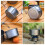 Convenient Outdoor Bowls Light weight Portables Tablware-0.6L 5