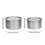 Convenient Outdoor Bowls Light weight Portables Tablware-0.6L 3