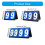 Tabletop Scoreboard Flippers Scoring-Orange Color Three Digits 2
