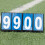 Waterproofs Score Board Tabletop Flip-Blue Two Digits. 7