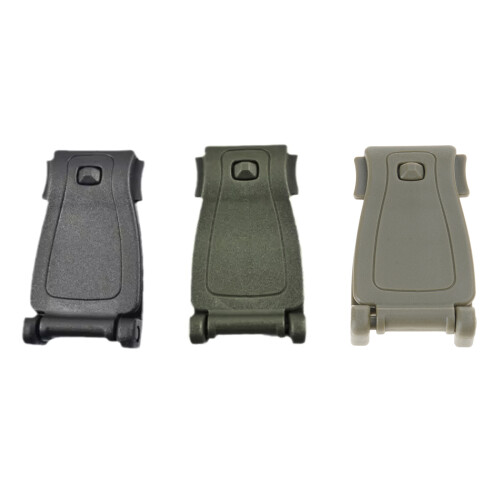2Pcs Tactic Backpack Fastener Clip Fixing Hook-mud color 1