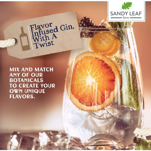 Gin Making Kit Sandy Leaf  10 Bottle Gin 1