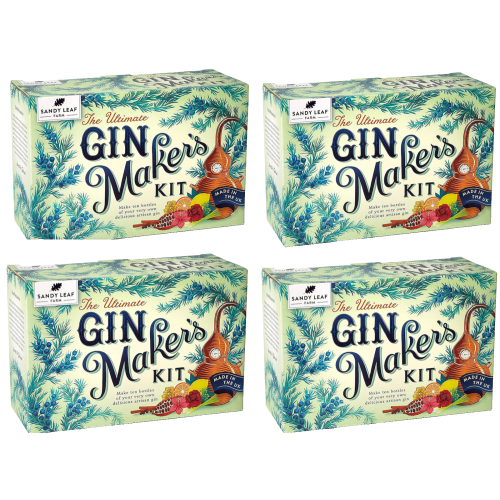 Gin Making Kit Sandy Leaf  10 Bottle Gin