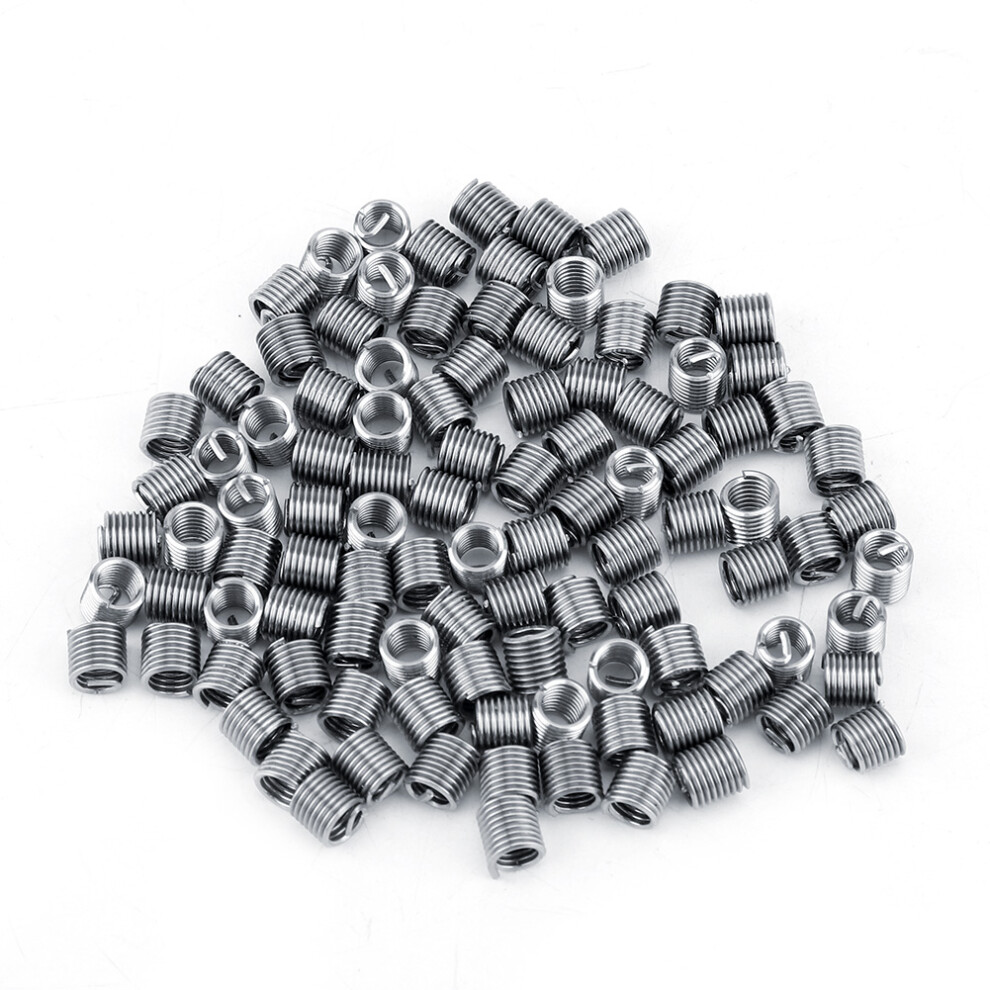 100pcs M4 Stainless Steel SS304 Coiled Wire