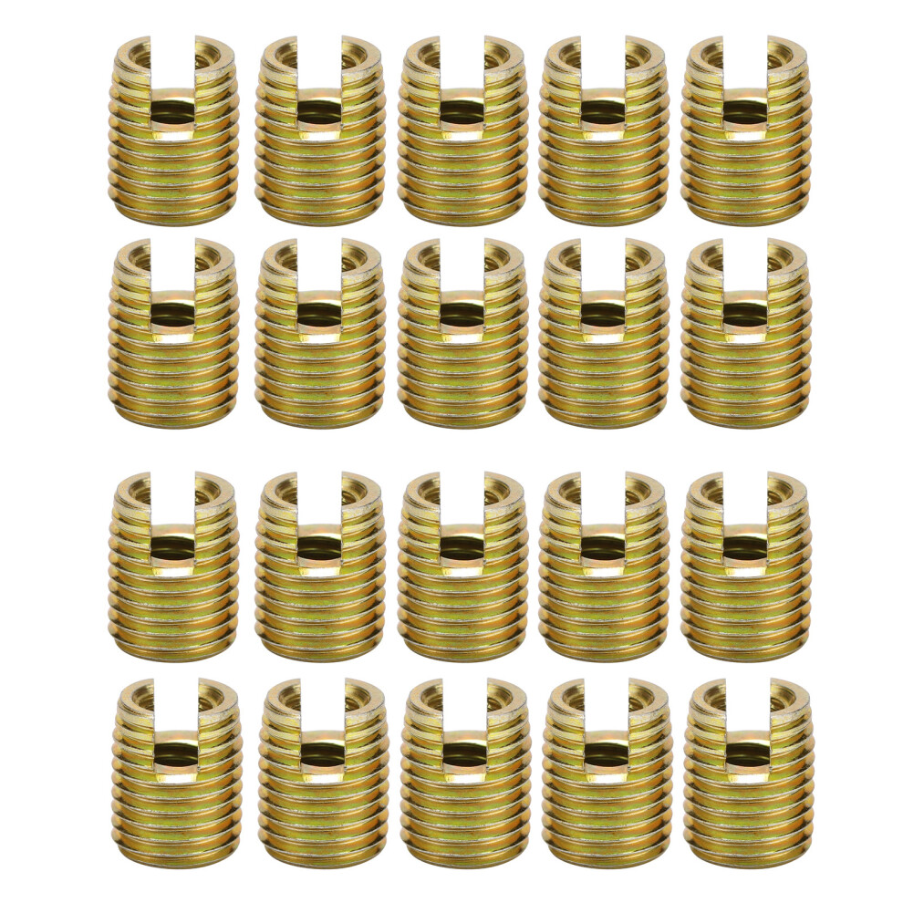 20Pcs 302 Carbon Steel Self tapping Thread Insert