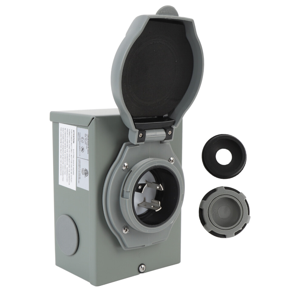 Generator Inlet Box 30A 125V 3750W 60 Hz Nema L5 8320539274430