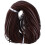 Deep Coffee Flachlederkordel 100m, 3mm breit, 1mm dick 4