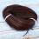 Deep Coffee Flachlederkordel 100m, 3mm breit, 1mm dick 6