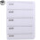 200PCS Hand Sewing Name Stickers for Kindergarten, Polyester, 5.5cm 2