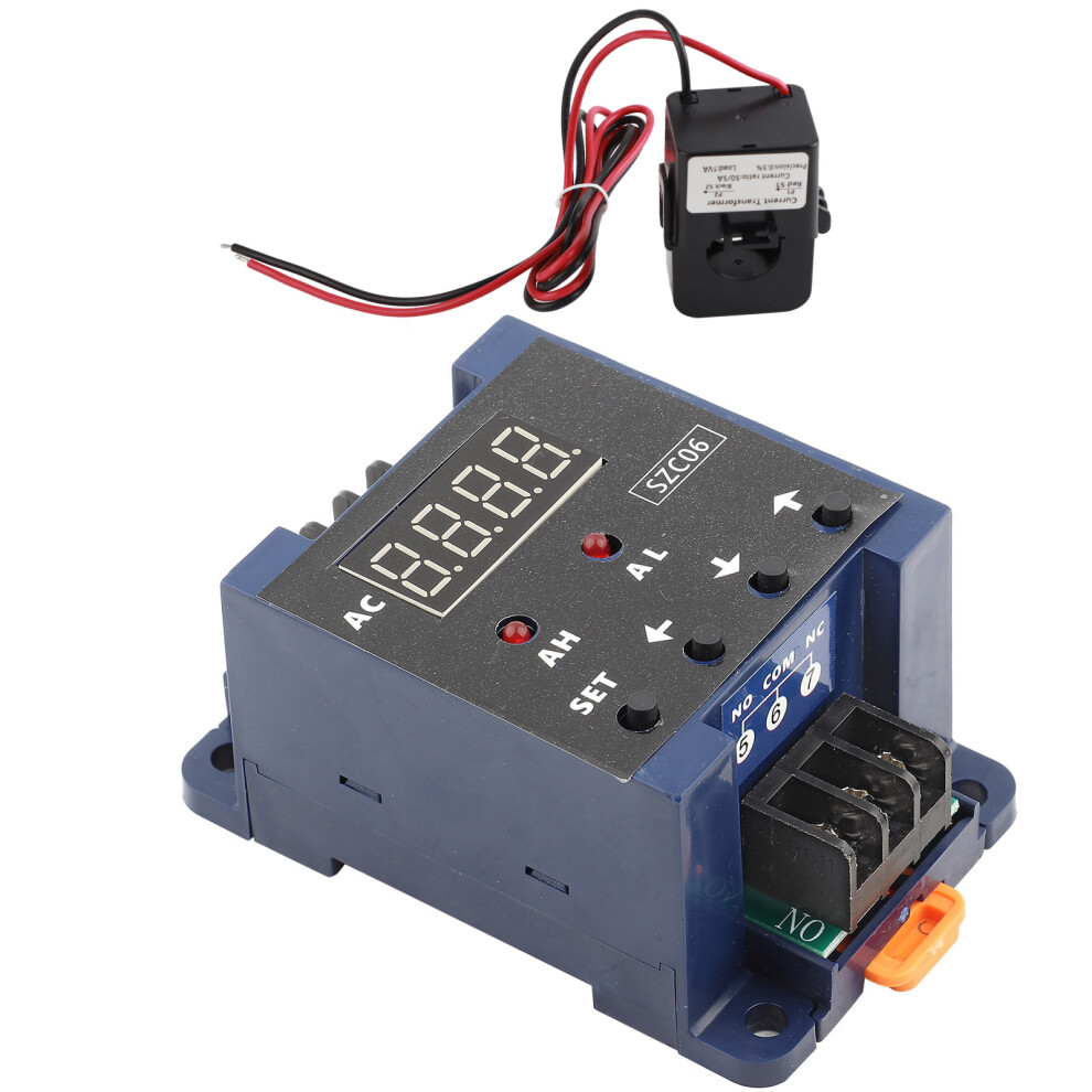 Szc06 Ac Digital Ammeter 0.3Â50A Measure Range 8320539274775
