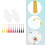 12 Pcs/Set Bookmarks Blank Bookmarks with Tassels-White 6