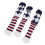 3Pcs Golf Club Head Cover Stylish Pattern Plush 5