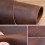 PU Leather Bookmarks Fan Shaped Page Marker Creative-Claret 7