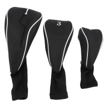 3PCS Club Head Covers for Driver Fairway Woods