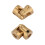 2pcs Shaft Coupling Motor Connector DIY Steering 6