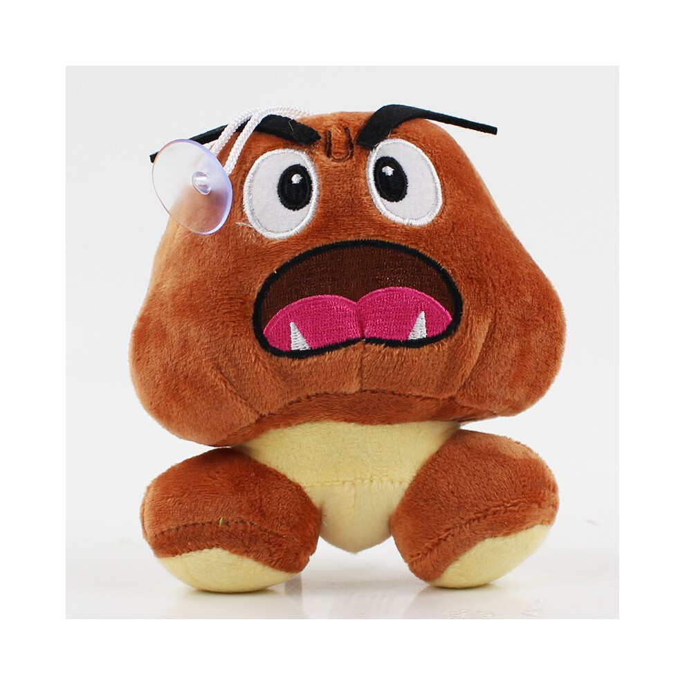 (Angry) Super Mario Goomba Mushroom Stuffed Toy Plush Plushie Toys Gifts Doll Children