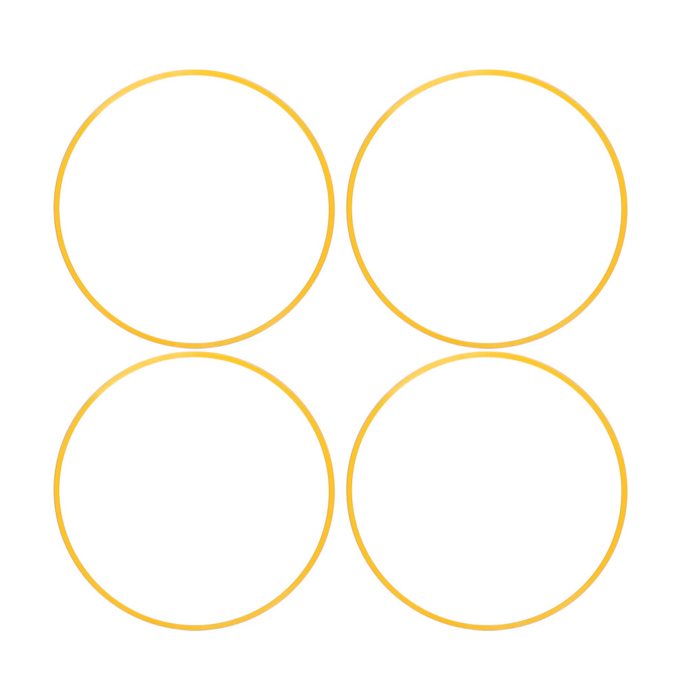 4Pcs 19 Inch Wheel Rim Protector Aluminum Alloy Yellow 8320539276199