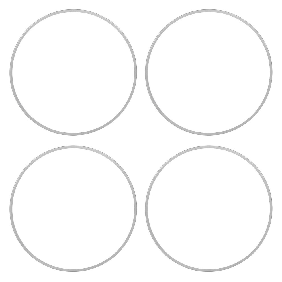 4Pcs 18 Inch Wheel Rim Protector Guard Anti Silver 8320539276342