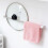 Porte-pantoufles mural en acier inoxydable, argent 9