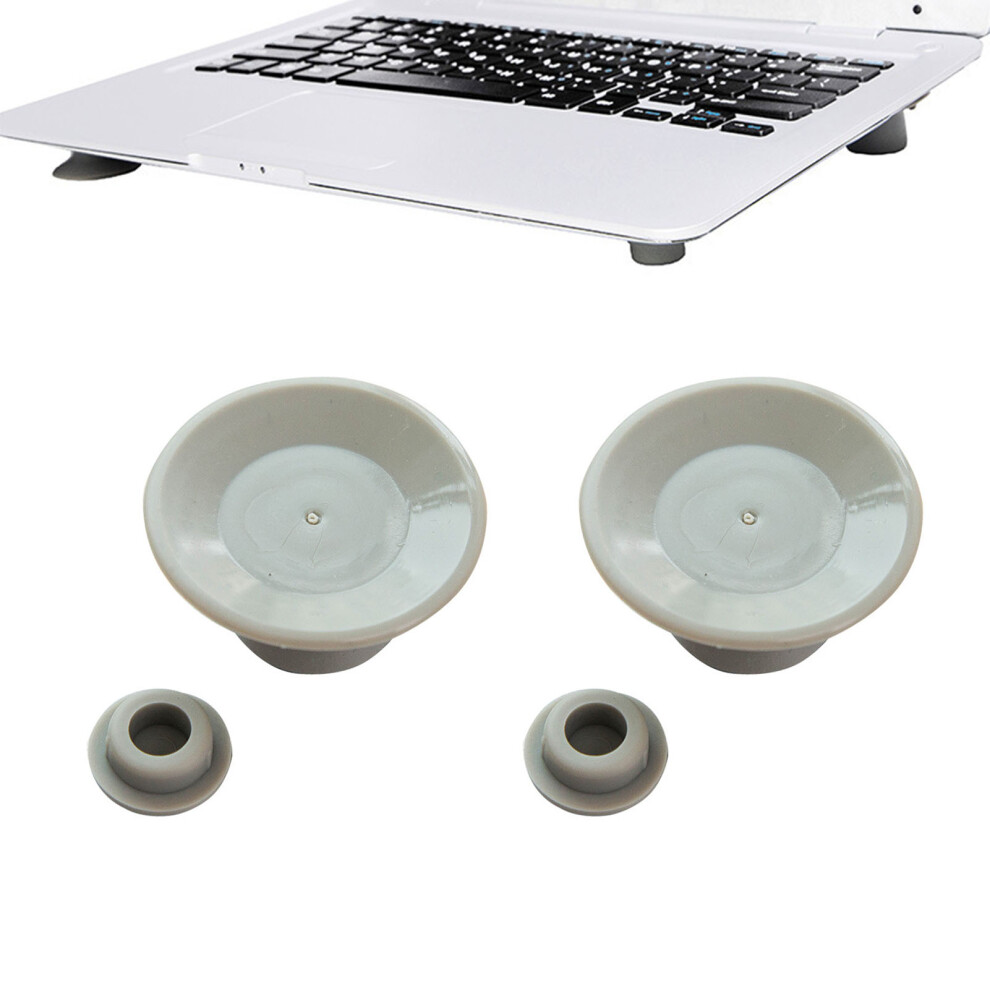 Laptop Riser Feet 4Pcs Height Comfort Heat Reduction Pads With Suction Cups 3271349442609