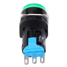 5 Stück LA16-11/AB6-M Momentary Rund-Taster Schalter AC 3A DC 5A 30V