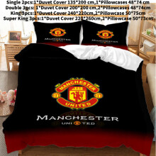 (King(240x220cm))Voor Manchester United fans: dekbedovertrekken, beddengoedsets, cadeauartikelen, huishoudartikelen