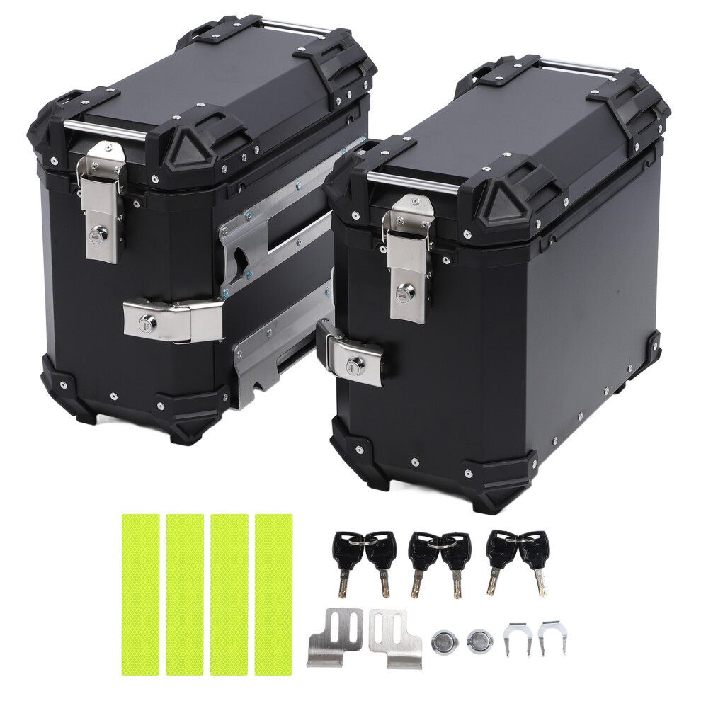 2PCS Motorcycle Side Box 35L Large Capacity-image-OPC-PKG9N56-NEW