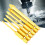 6pcs Triangular HS Steel Drill Bits 3-10mm for Pistol Drills 8