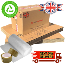 20 x NEW X-LARGE MOVING HOUSE BOXES KIT Cardboard Removal Packing Box