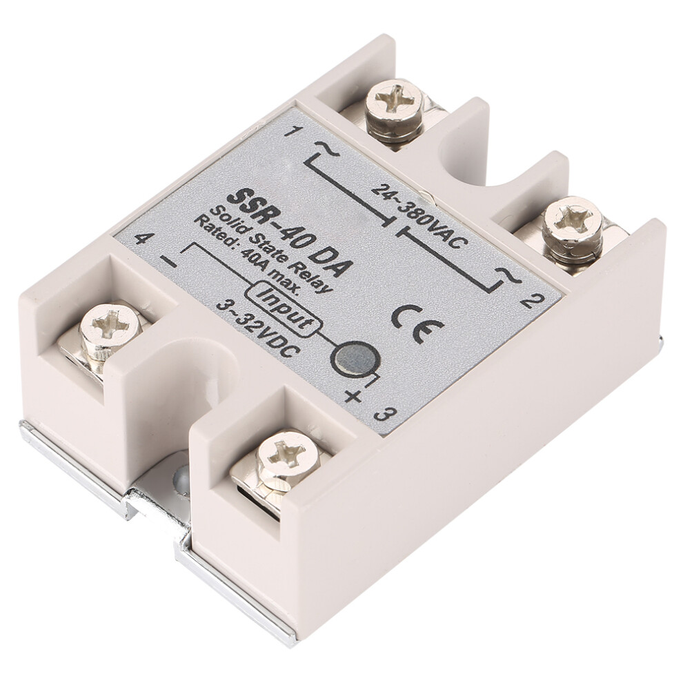 Single Phase DC-AC Solid State Relay SSr 40DA 40A