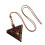 Fashionable Sturdy Leather Neck Pouch-Brown cow pattern tr 1