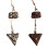 Fashionable Sturdy Leather Neck Pouch-Brown cow pattern tr 2