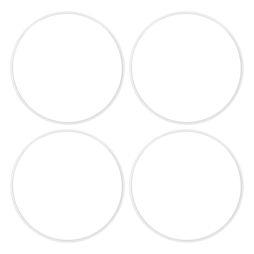 4Pcs 18 Inch Wheel Rim Protector Guard Abs Anti White 8320539278650