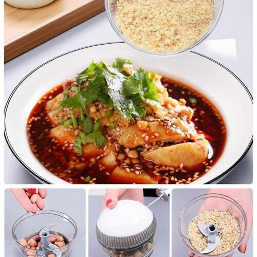Manual Food Processor Vegetable Chopper 2