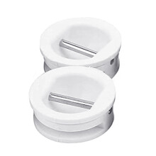 Surfboard Leash Round Cup Surfboard Longboards Leash Plug-White