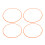 4PCS 18 Inch Wheel Rim Protectors Self Adhesive 4