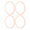 4PCS 18 Inch Wheel Rim Protectors Self Adhesive 5