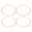 4PCS 18 Inch Wheel Rim Protectors Self Adhesive 7