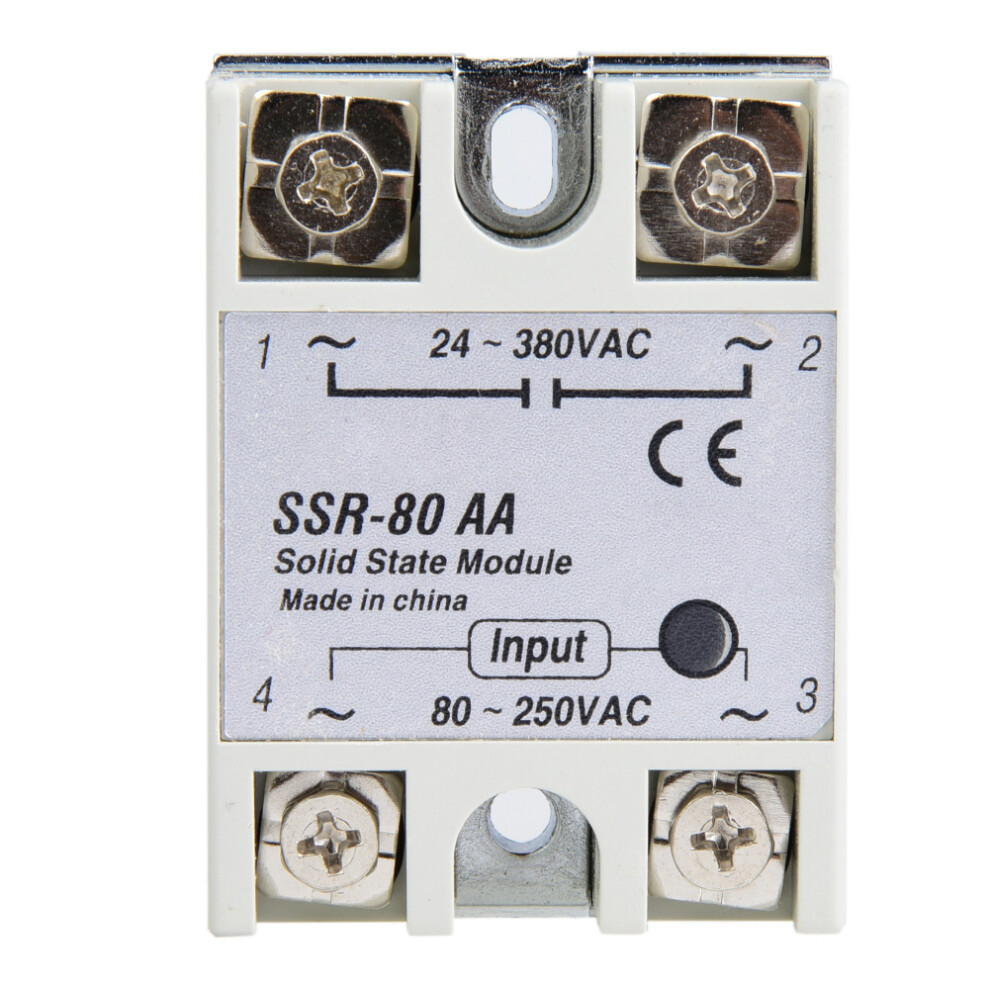 80A Single Phase Solid State Relay Switch Module
