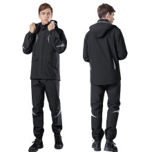 Men's Motorcycle Raincoat Waterproof Rain Gear for