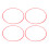 4PCS Wheel Rim Protector Aluminum Alloy Avoid 8