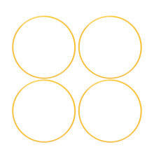 4Pcs 21 Inch Wheel Rim Protector Ring Aluminum