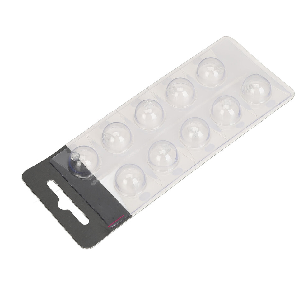 10pcs Silicone Sound Amplifier Open Domes for Earplugs, 10mm