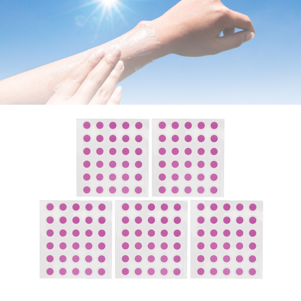 Color-Changing UV Stickers - 150 PCS Outdoor Sun Protection Patches