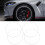 4Pcs Wheel Rim Protector Aluminum Alloy Scratch 12