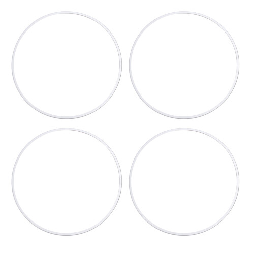 4Pcs Wheel Rim Protector Aluminum Alloy Scratch