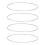 4Pcs Wheel Rim Protector Aluminum Alloy Scratch 4
