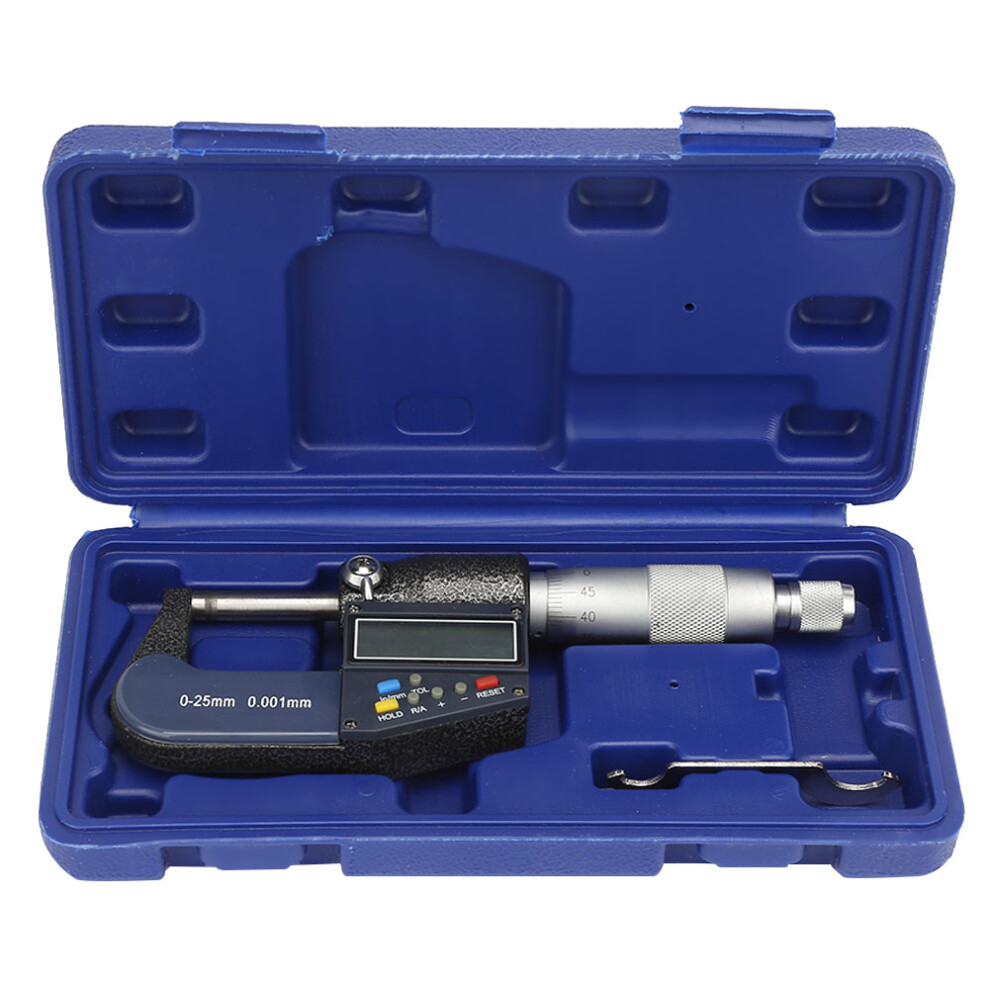 Measure Tool 0-25mm Electronic Digital Micrometer