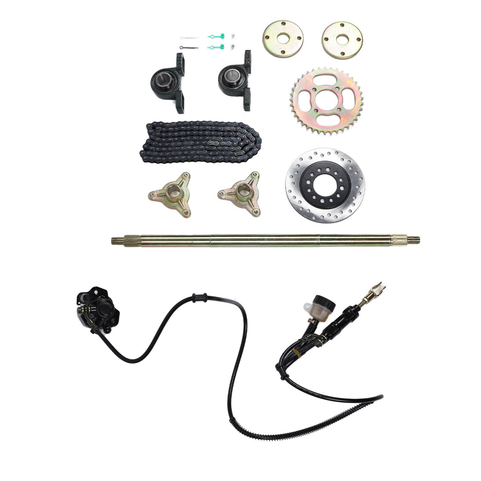 600Mm Go Kart Rear Live Axle Kit With Brake 8320539279848
