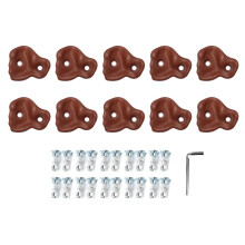 10PCS Rock Climbing Holds PE Ergonomic Comfortable